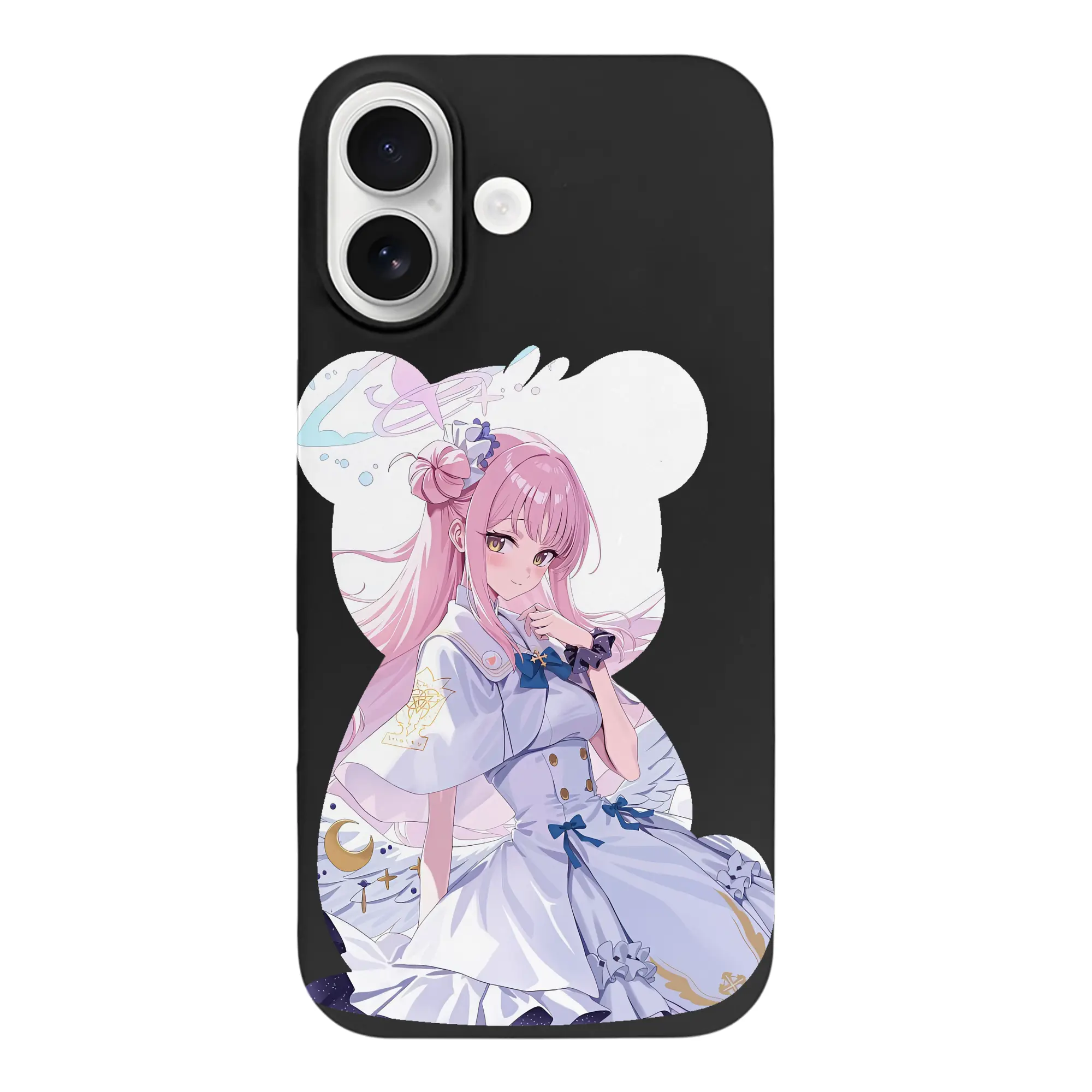 ブルーアーカイブ グッズ 聖園ミカ - iPhone 17 シリーズ シリコンケース 薄型 耐衝撃 指紋防止 ソフトタッチカバー 精密フィット 傷防止 保護ケース iPhone 17/17 Air/17 Pro/17 Pro Max 対応